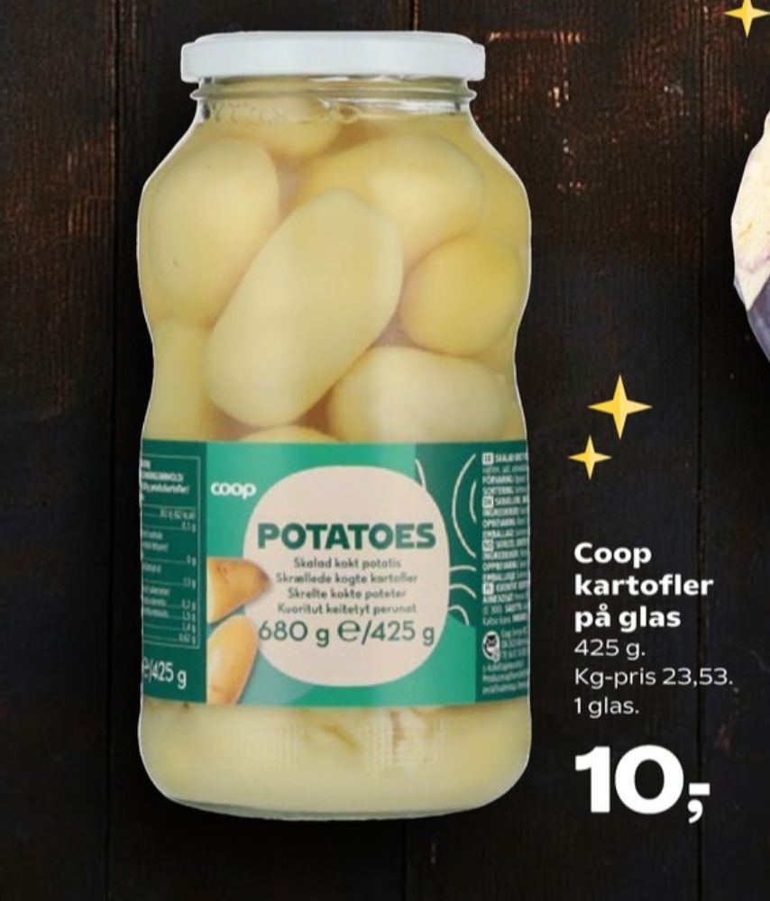 Coop, Kartofler