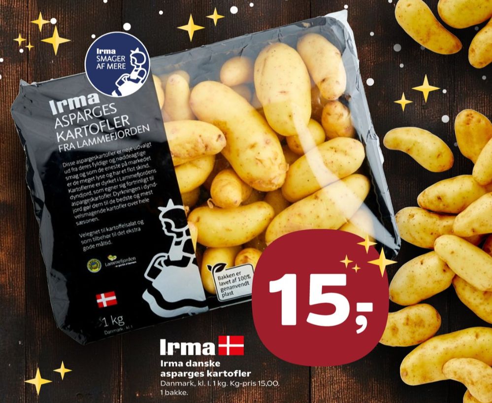 Irmas, Kartofler