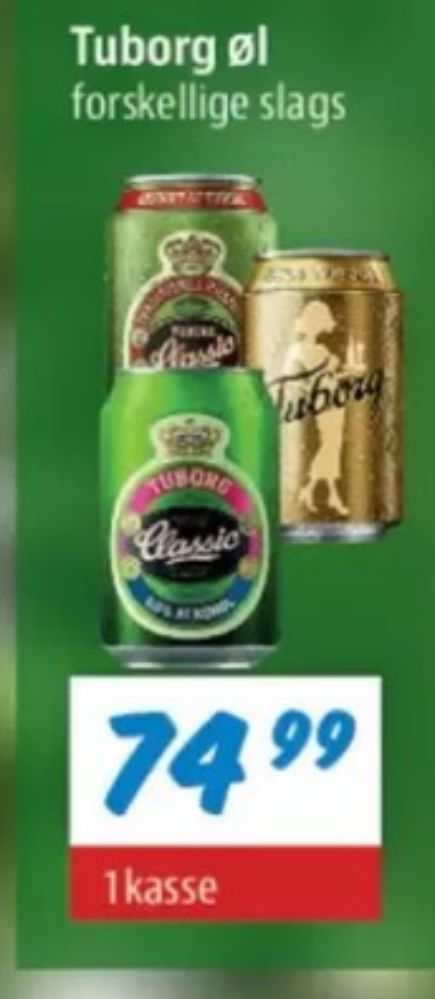 Tuborg Classic 0,0, Øl - Alkoholfri