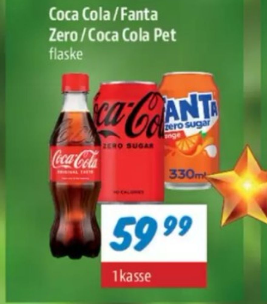 Coca Cola Zero, Cola 24 pk.