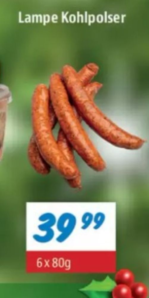 Slagter Lampe, Kålpølser