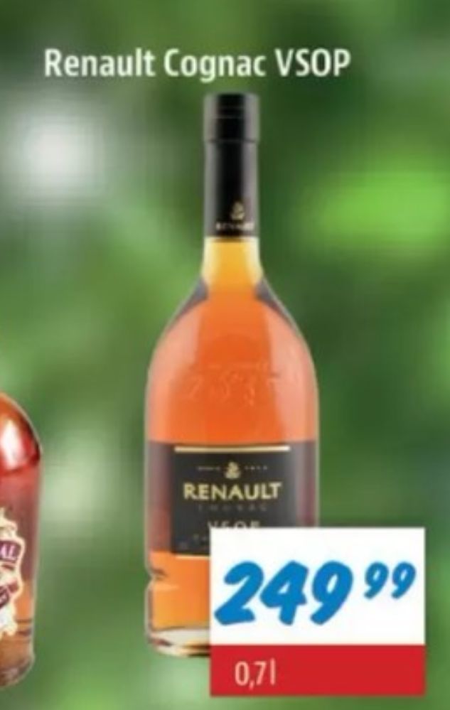 Renault VSOP, Cognac