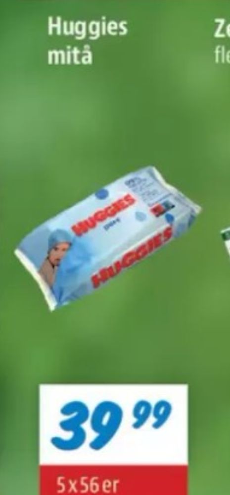 Huggies, Vådservietter