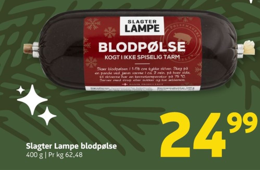 Slagter Lampe, Blodpølse