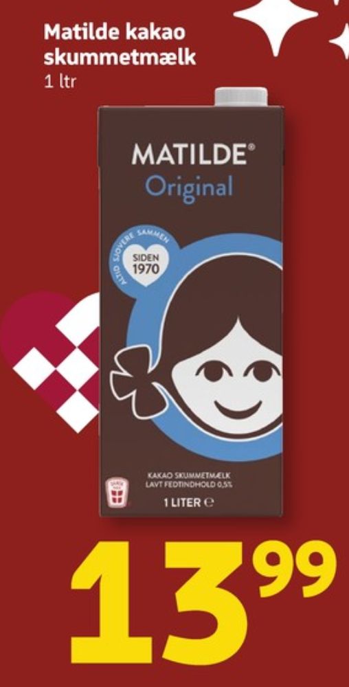 Matilde, Kakaomælk