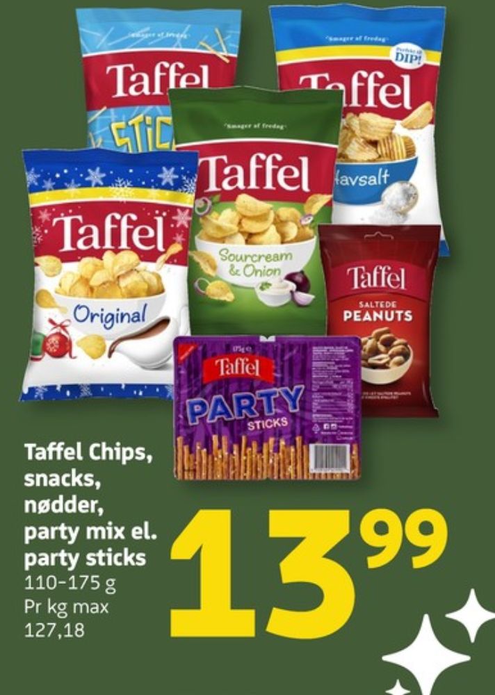 Taffel, Saltede Peanuts