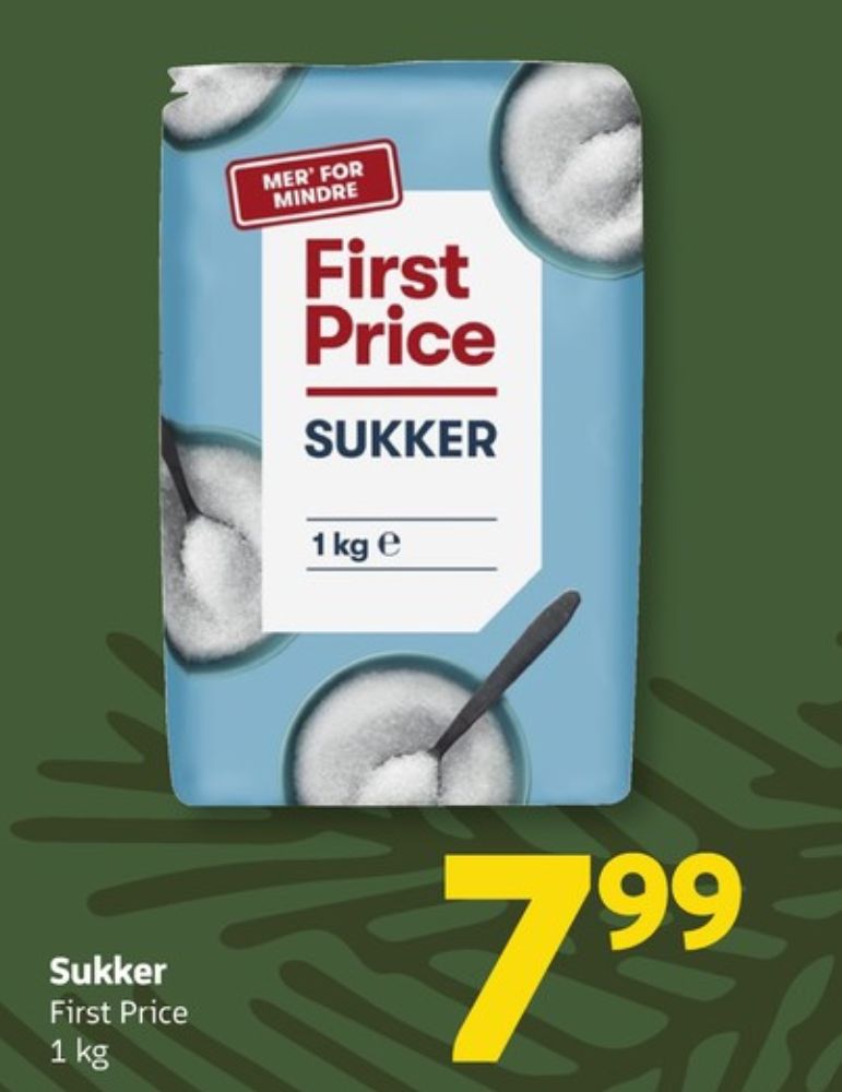 First Price, Sukker
