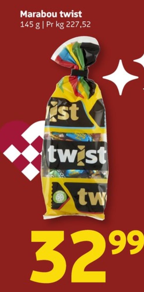 Twist, Dessertchokolade