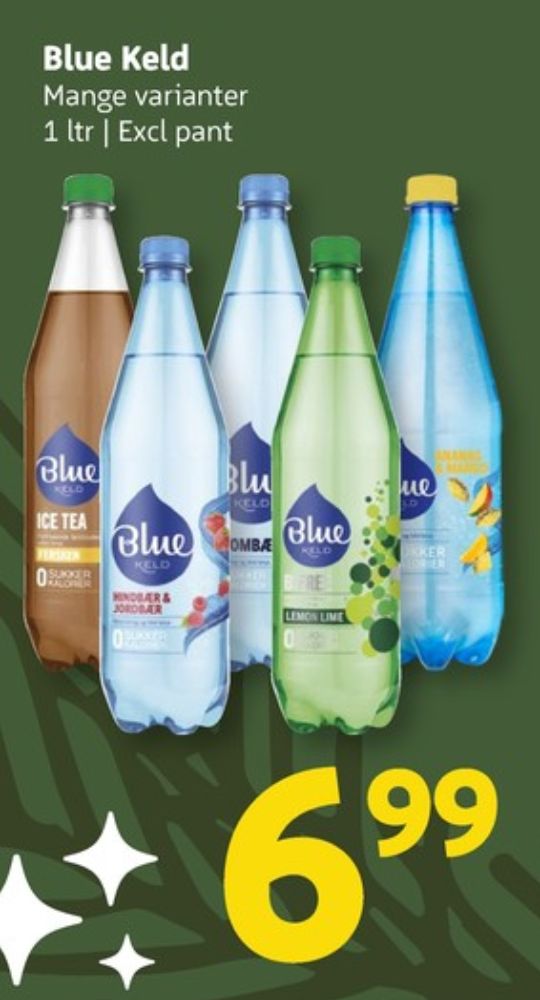 Blue Keld Brombær, Mineralvand med brus og brombær