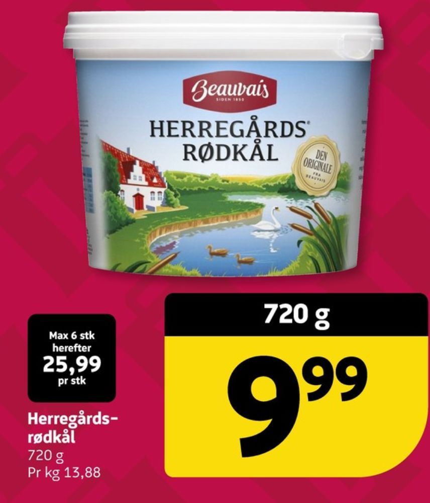 Beauvais, Rødkål-syltet