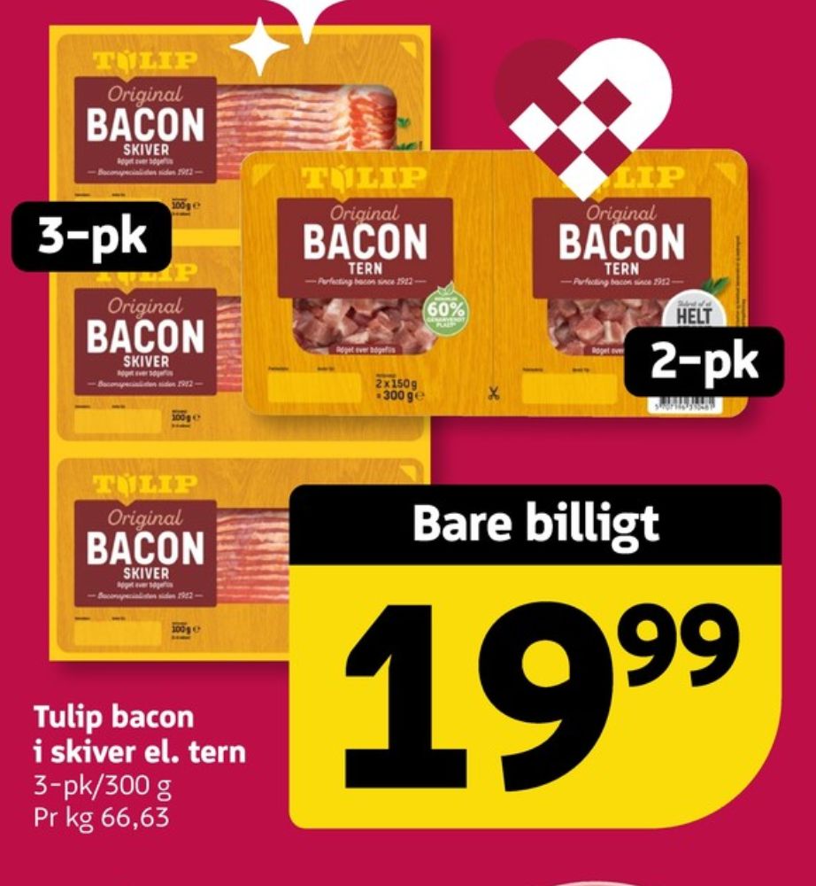 Tulip, Baconskiver