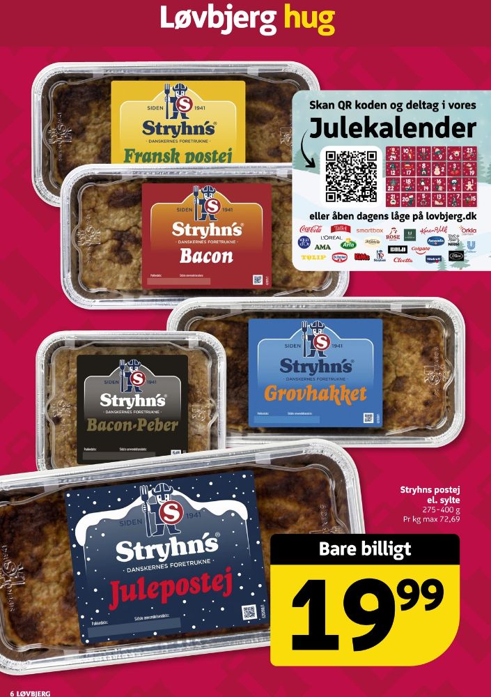 Stryhns Grovhakket, Leverpostej