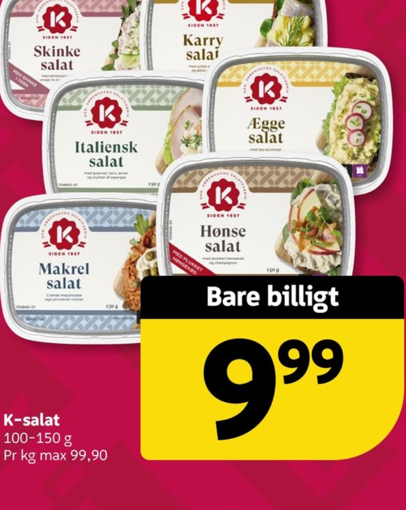 K-salat, Hønsesalat