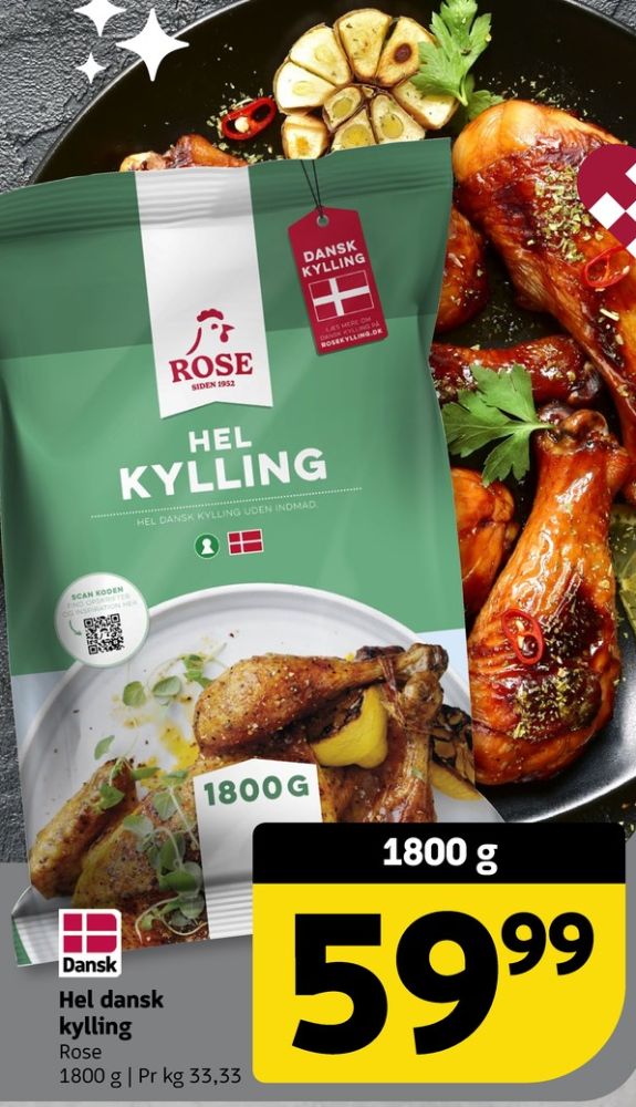 Rose, Kylling