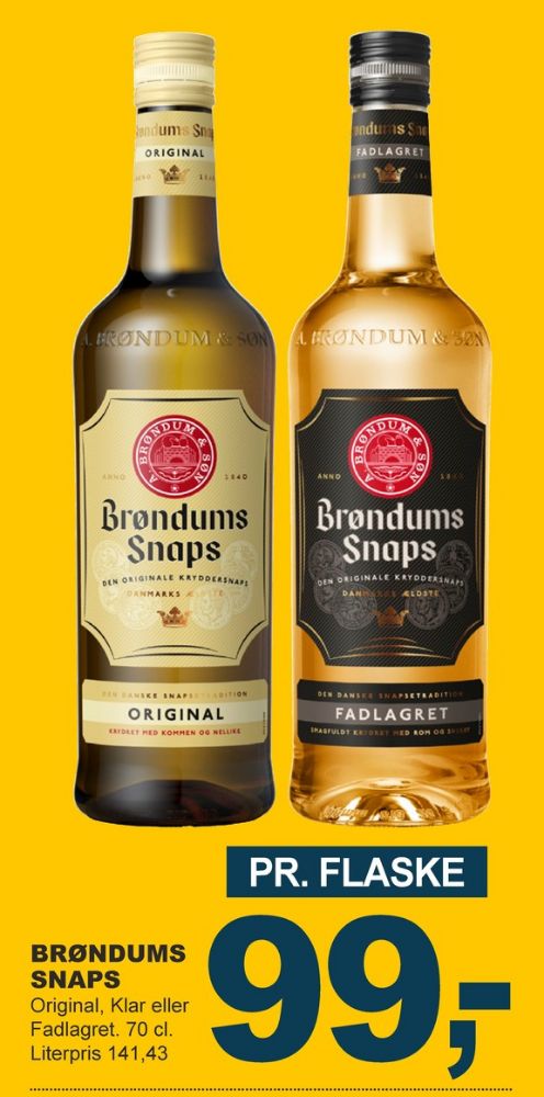 Brøndums  Original, Snaps