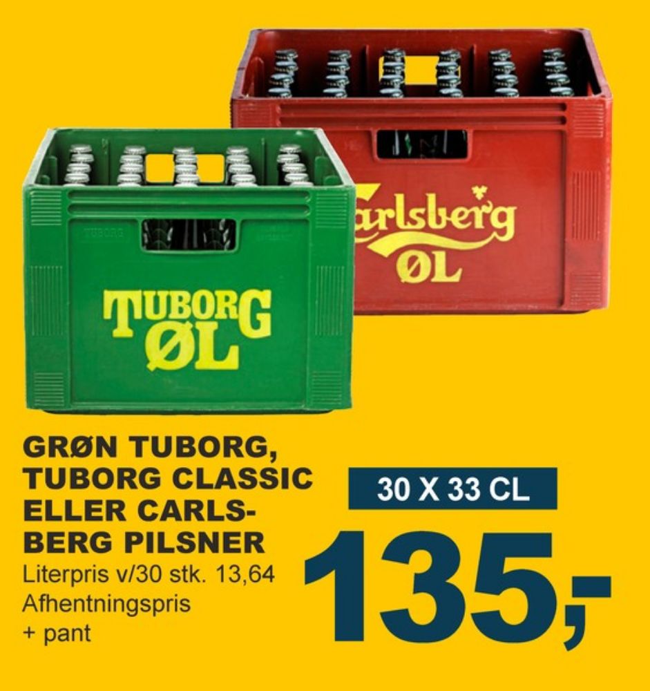 Carlsberg Pilsner, Øl