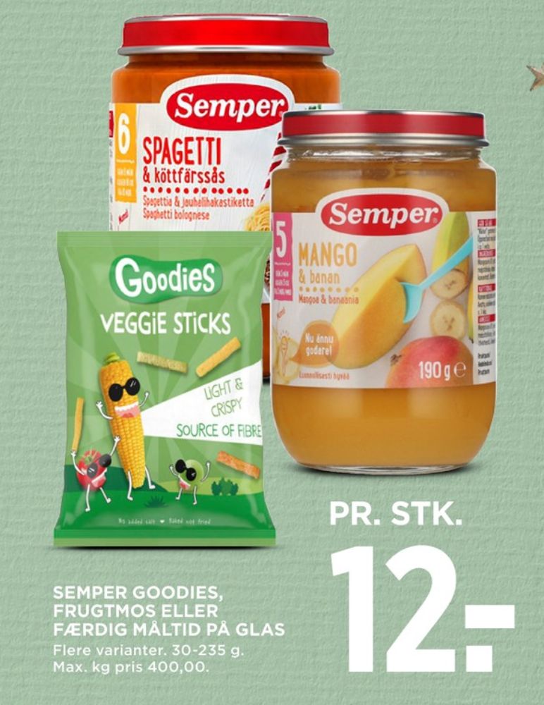 Goodies, Frugtsnack