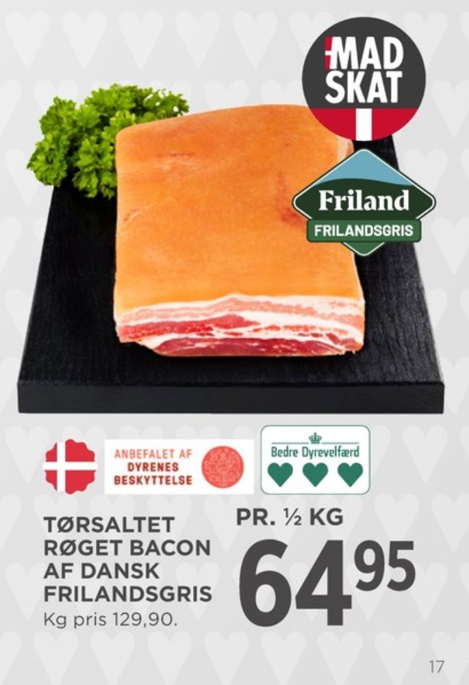 FRILAND Frilandsgris, Bacon