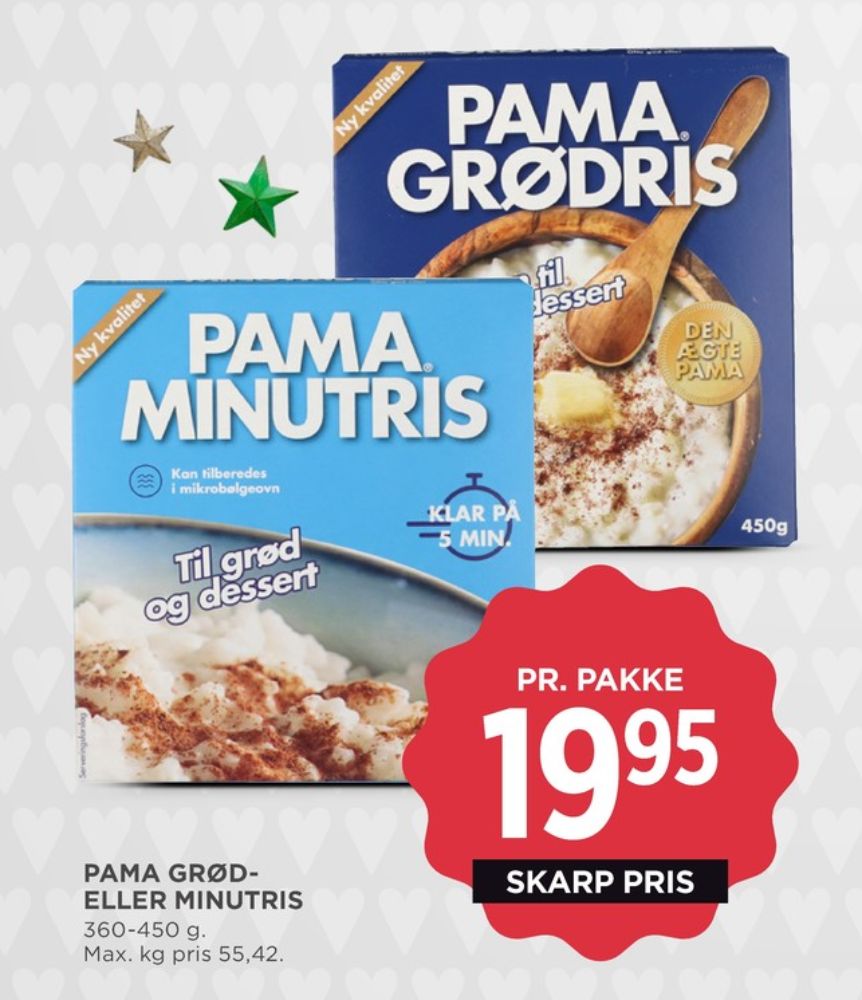 Pama, Grødris