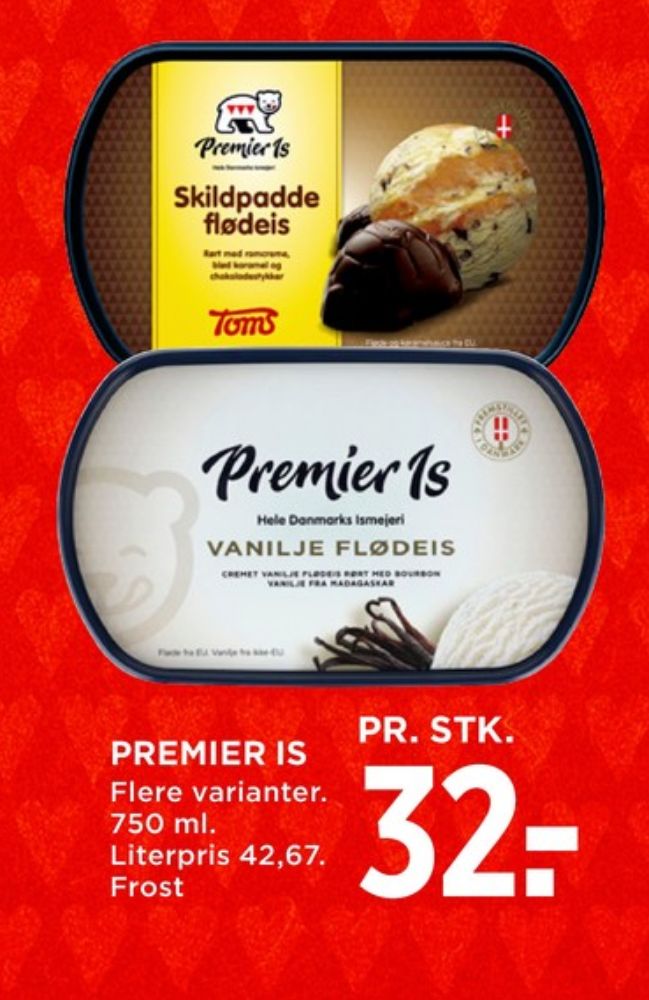 Premier, Toms Skildpadde is