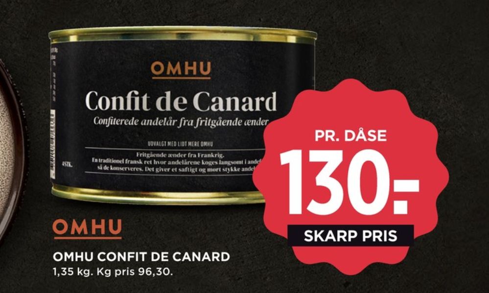 OMHU, Confiterede Andelår