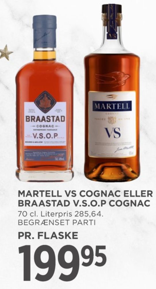 Braasted VSOP, Cognac