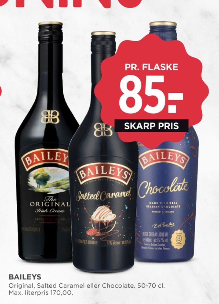 Baileys Original, Likør