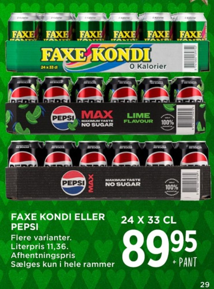 Pepsi Max, Cola 24 pk.