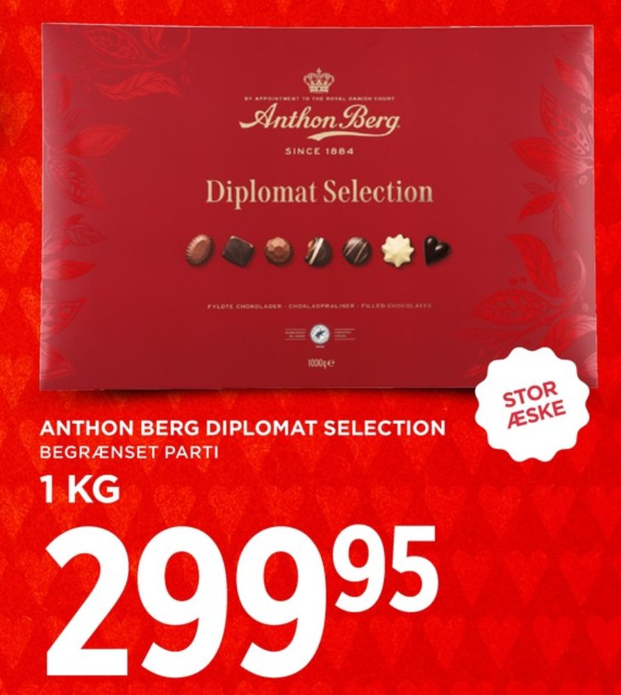 Anthon Berg Diplomat, Dessertchokolade