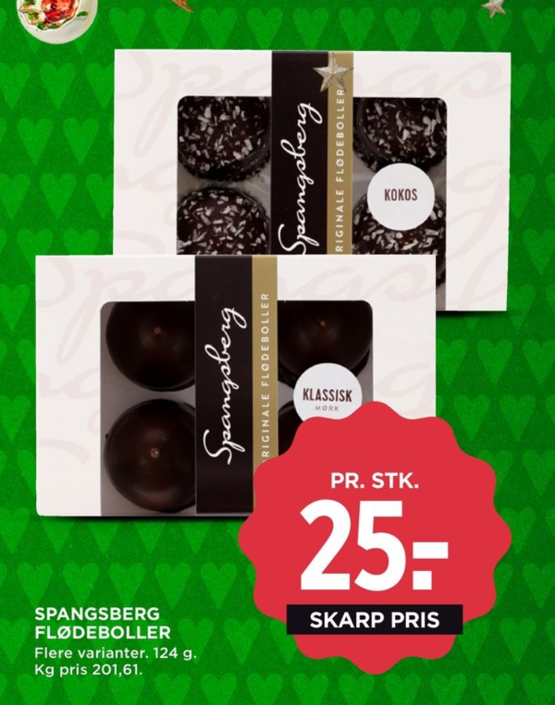 Spangsberg, Flødeboller Kokos