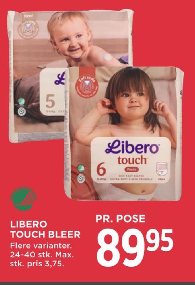 Libero Touch, Bleer str 6 13-20 kg