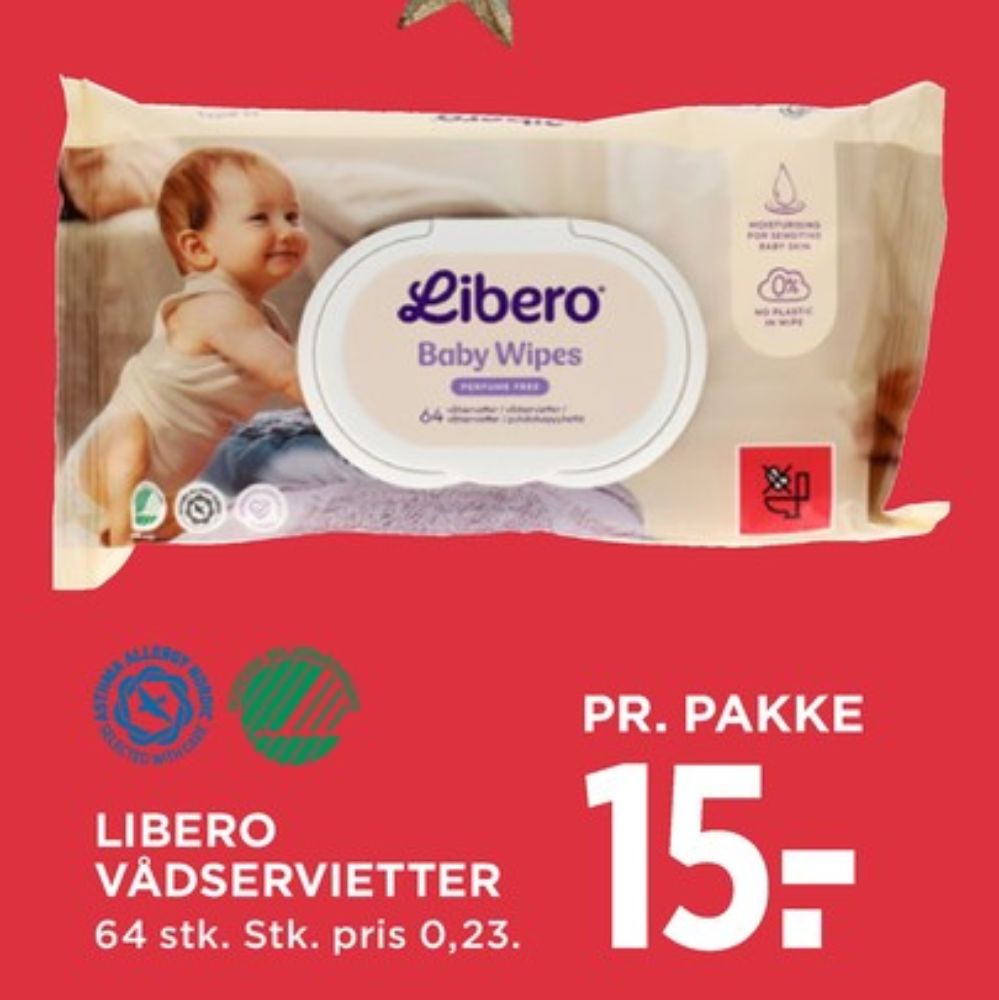 Libero, Vådservietter