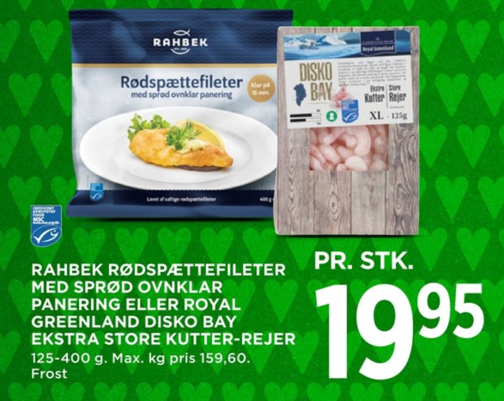 Royal Greenland, Rejer