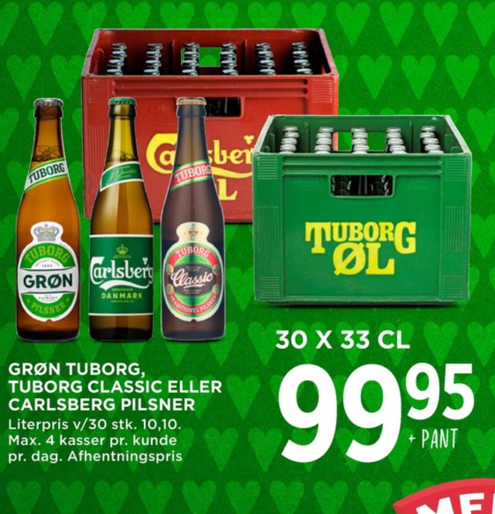 Tuborg Grøn, Øl