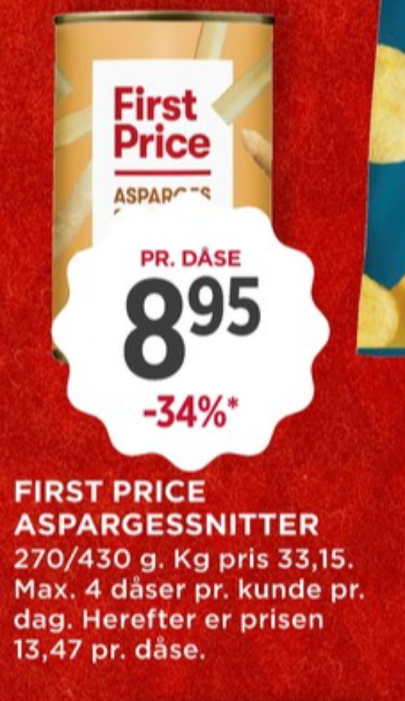 First Price, Asparges