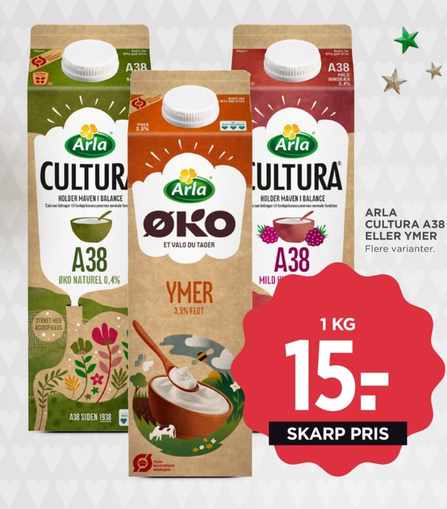 Arla, Ymer