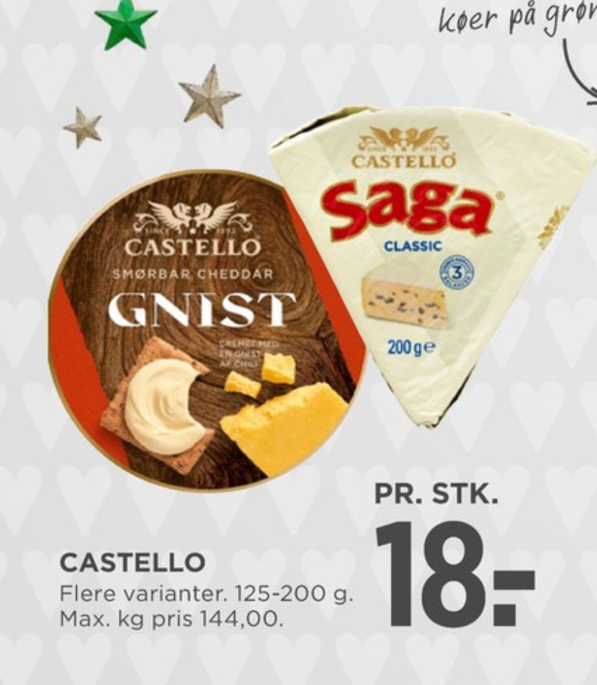 Castello Gnist, Smøreost