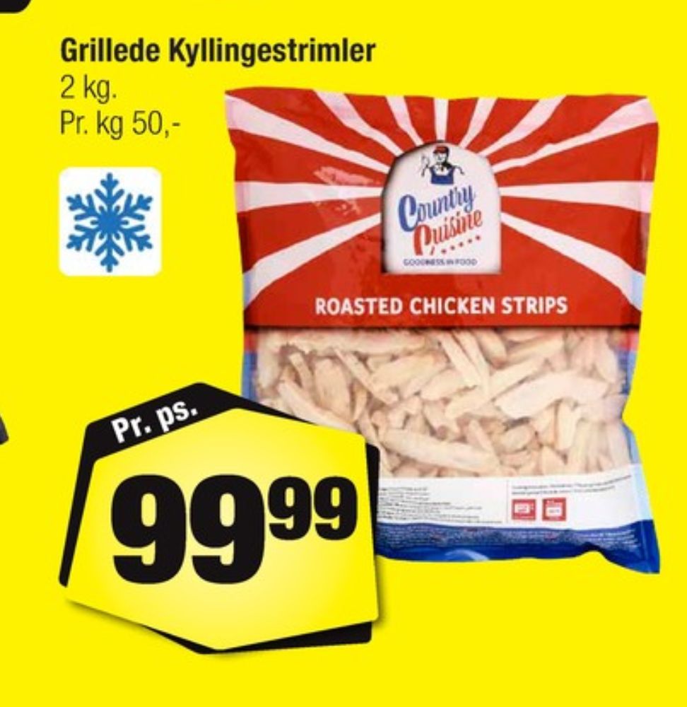 Country Cuisine, Kyllingestrimler