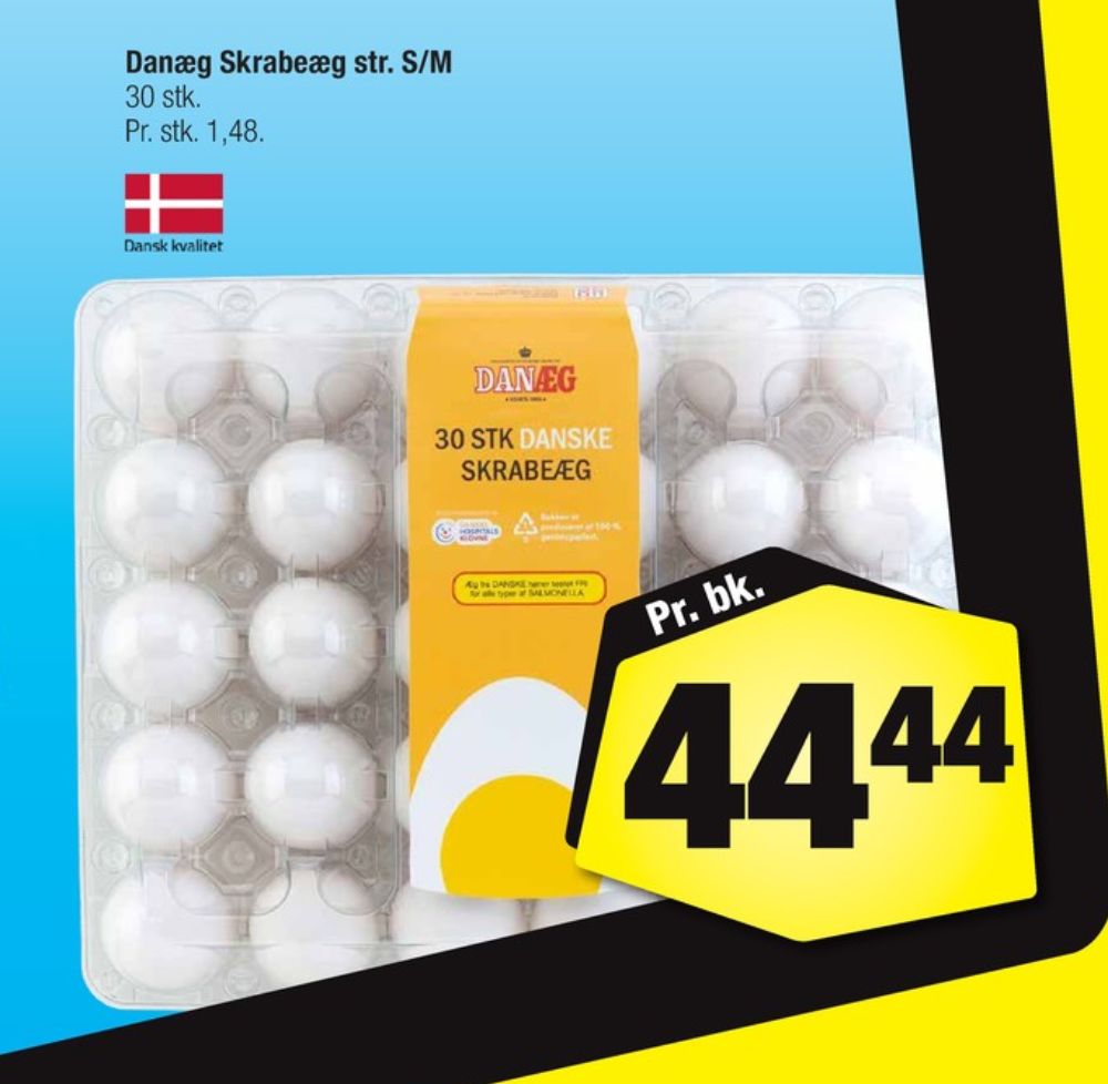 Danæg, Skrabeæg S/M