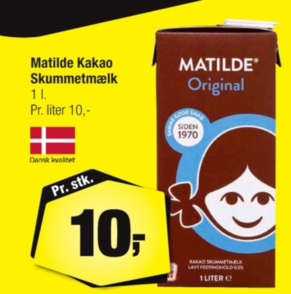 Matilde, Kakaomælk