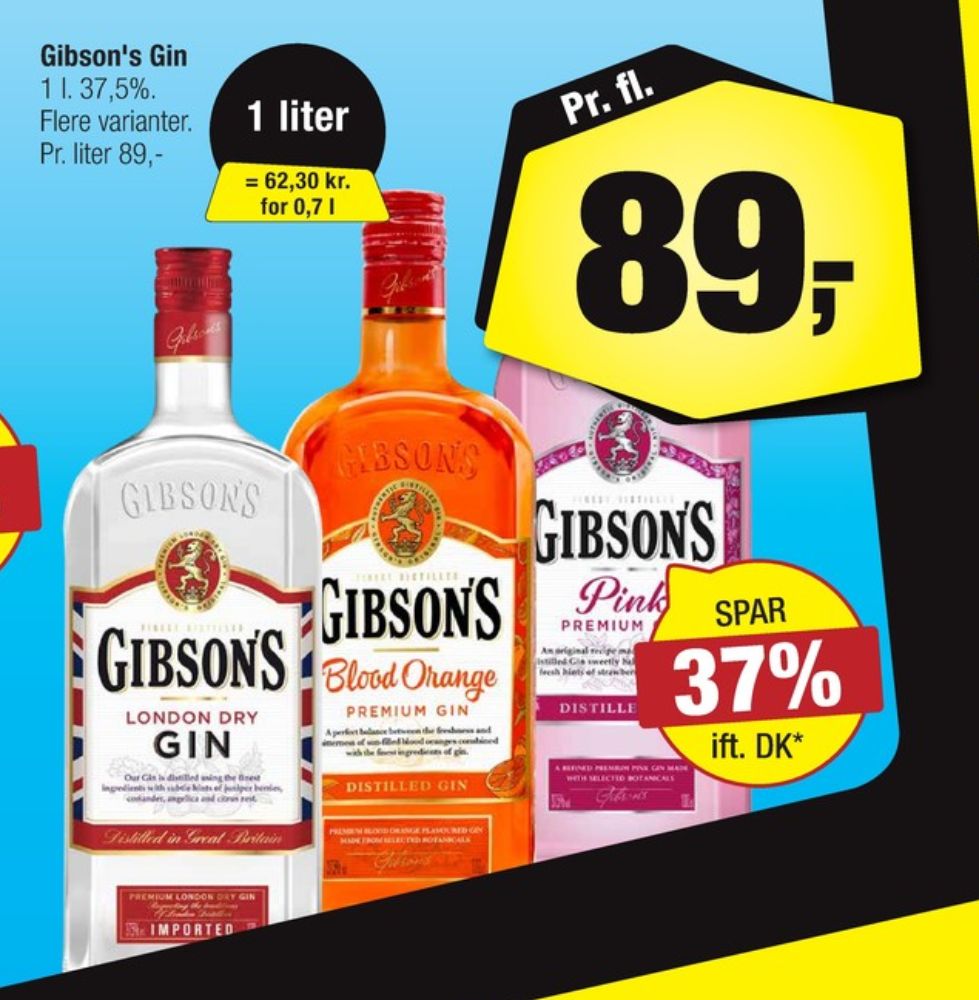 Gibson's London Dry, Gin