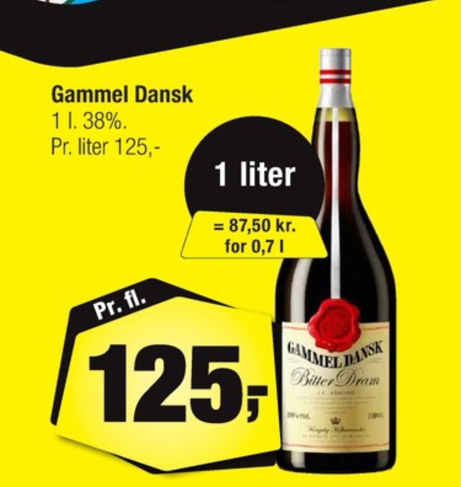 Gammel Dansk, Bitter