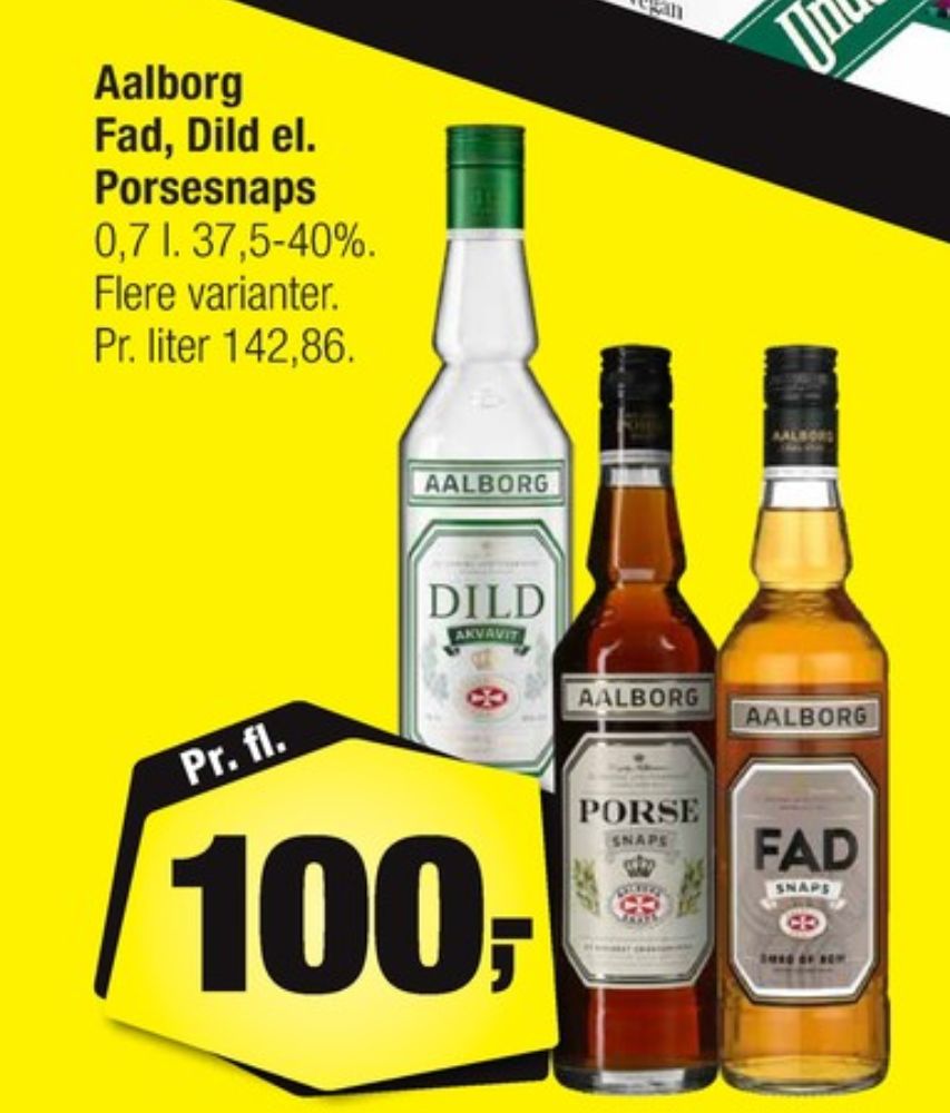 AAlborg Dild Akvavit, Akvavit