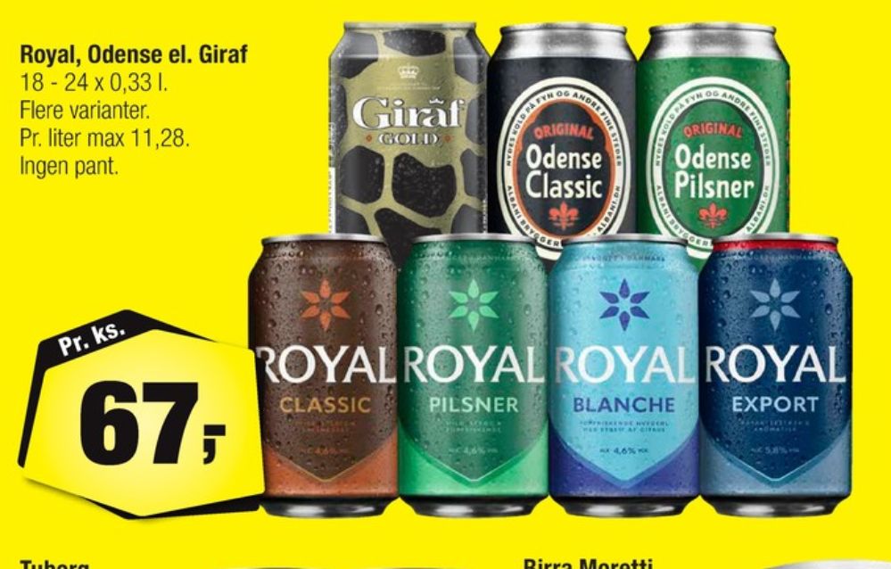 Odense Pilsner, Øl 24 pk.