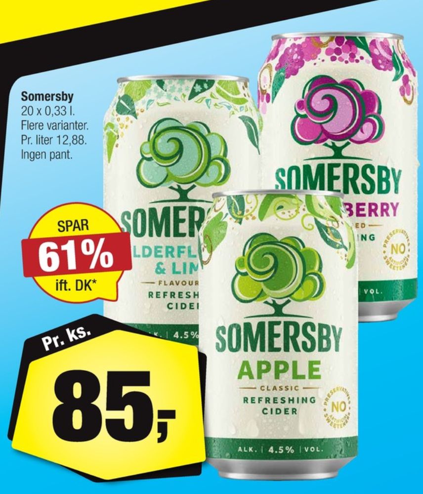 Somersby Apple, Apple Cider 20 pk.
