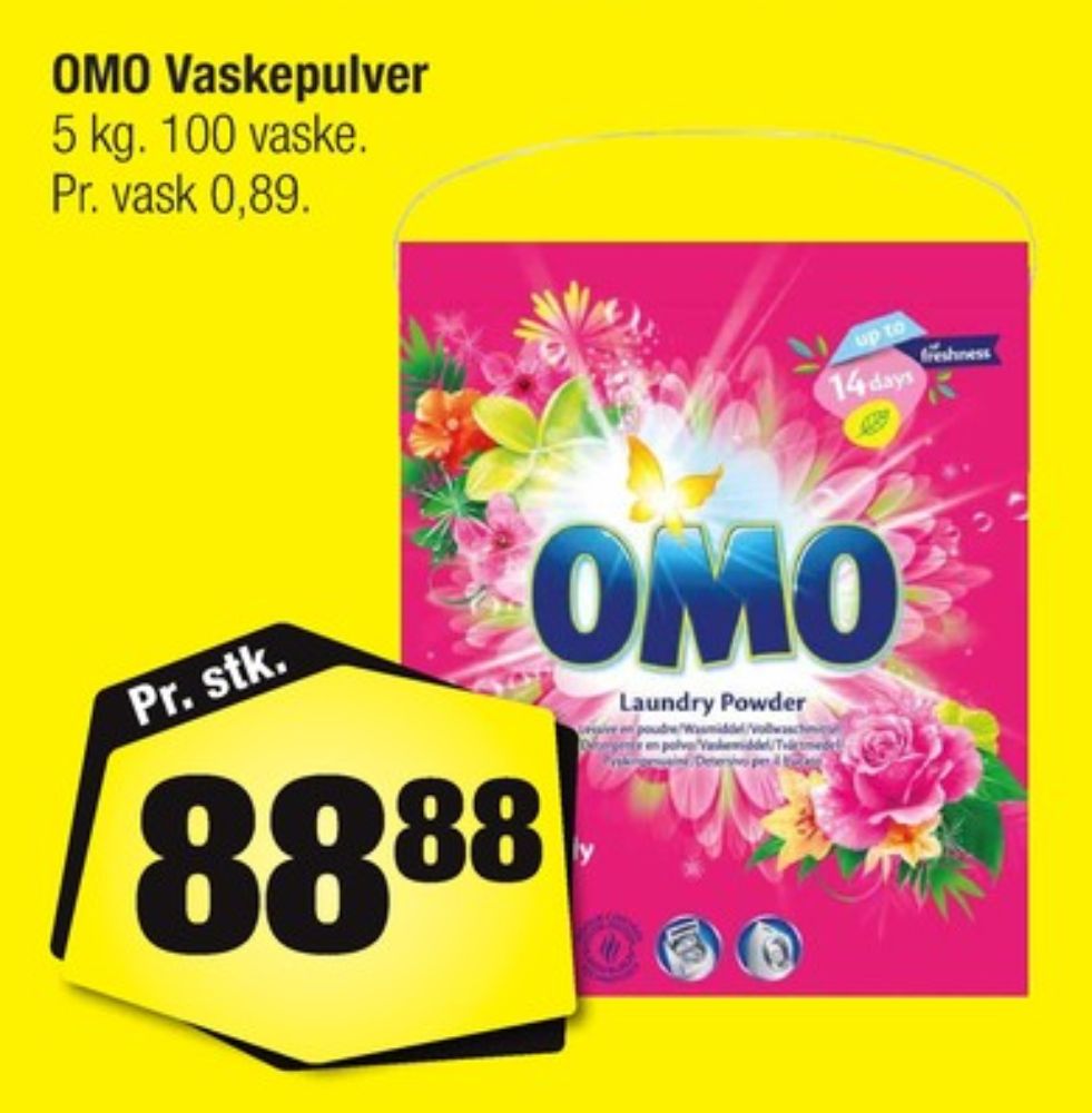 Omo, Vaskepulver