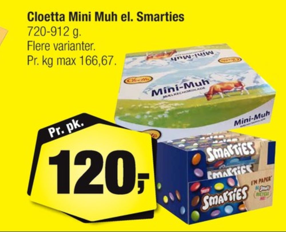 Smarties, Chokoladepastiller