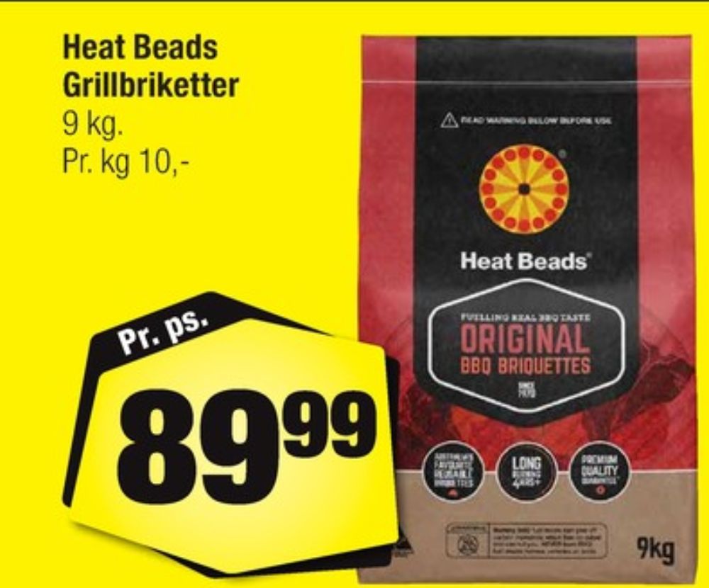 Heat Beads, Grillbriketter