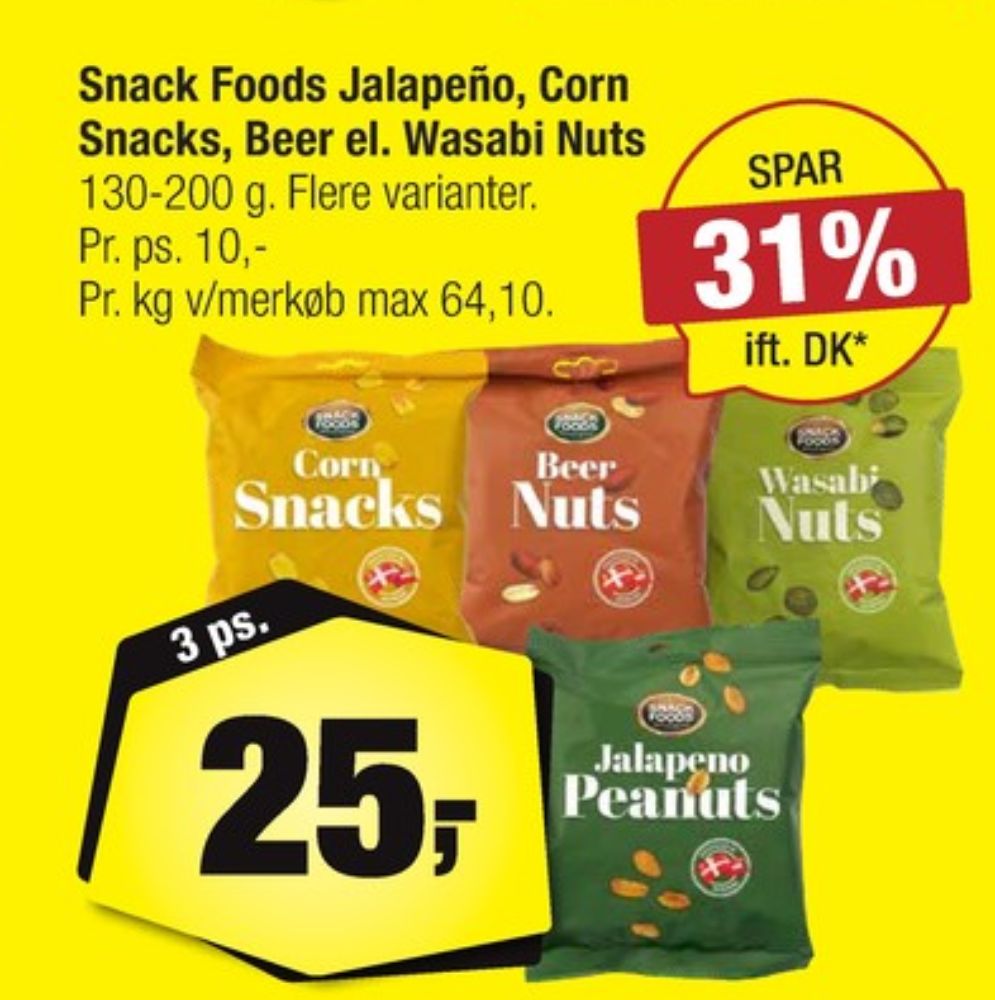 Snack Foods, Jalapeno Peanuts