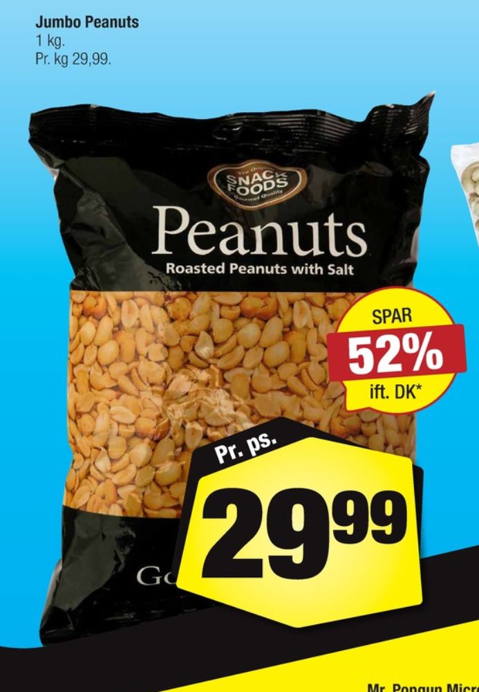 Snack Foods, Peanuts
